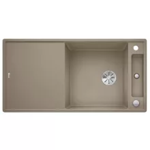   Blanco Axia III XL 6 S Silgránit mosogató excenterrel, fa vágódeszka, tartufo 523507