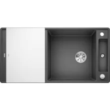   Blanco Axia III XL 6 S-F Silgránit mosogató excenterrel, üveg vágólappal, palaszürke 523527