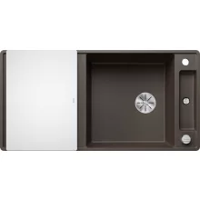   Blanco Axia III XL 6 S-F Silgránit mosogató excenterrel, üveg vágólappal, kávé 523531