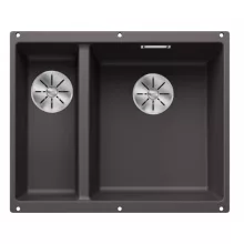   Blanco Subline 340/160-U két medencés gránit mosogató 55,5x46 cm, jobbos / palaszürke 523559