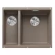 Blanco Subline 340/160-U két medencés gránit mosogató 55,5x46 cm, jobbos / tartufo 523565