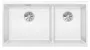 Blanco Subline 480/320-U két medencés gránit mosogató 85,5x46 cm kiegészítőkkel, fehér 523588