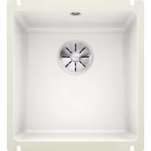   Blanco Subline 375-U egymedencés 41,4x45,6 cm kerámia mosogató, fényes fehér 523726