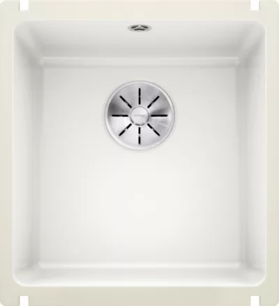 Blanco Subline 375-U egymedencés 41,4x45,6 cm kerámia mosogató, fényes fehér 523726