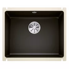   Blanco Subline 500-U kerámia mosogató 54,5x45,6 cm, fekete 523740