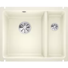   Blanco Subline 350/150-U két medencés 56,7x45,6 cm kerámia mosogató, fényes magnólia 523742