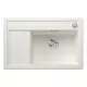 Blanco Zenar XL 6 S Compact gránit mosogató 78x51 csepegtetővel, jobbos / fehér 523778