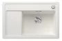 Blanco Zenar XL 6 S Compact gránit mosogató 78x51 csepegtetővel, jobbos / fehér 523778