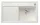 Blanco Zenar 45 S-F gránit mosogató csepegtetővel 85x50 cm, jobbos / fehér 523816