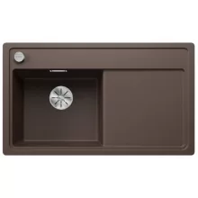   Blanco Zenar 45 S-F gránit mosogató csepegtetővel 85x50 cm, balos / kávé 523839