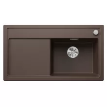   Blanco Zenar 5 S-F egymedencés gránit mosogató csepegtetővel 90x50 cm, jobbos / kávé 523878