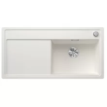   Blanco Zenar XL 6 S-F gránit mosogató csepegtetővel és lefolyógarnitúrával 99x50 cm, jobbos / fehér 523905