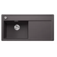   Blanco Zenar XL 6 S-F egymedencés gránit mosogató csepegtető felülettel 99x50 cm, balos / palaszürke 523926