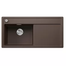   Blanco Zenar XL 6 S-F egymedencés gránit mosogató csepegtető felülettel 99x50 cm, balos / kávé 523933
