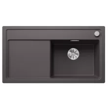   Blanco Zenar 5 S egy medencés gránit mosogató csepegtető felülettel 91,5x51 cm, jobbos / palaszürke 523935