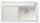 Blanco Zenar 5 S egy medencés gránit mosogató csepegtető felülettel 91,5x51 cm, jobbos / fehér 523938