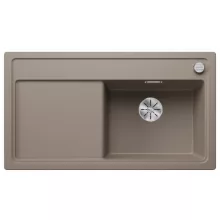   Blanco Zenar 5 S egy medencés gránit mosogató csepegtető felülettel 91,5x51 cm, jobbos / tartufo 523941