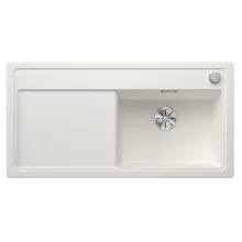   Blanco Zenar XL 6 S egymedencés gránit mosogató csepegtetővel 100x51 cm, jobbos / fehér 523968