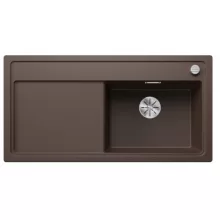   Blanco Zenar XL 6 S egymedencés gránit mosogató csepegtetővel 100x51 cm, jobbos / kávé 523973