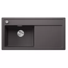   Blanco Zenar XL 6 S egymedencés gránit mosogató csepegtetővel 100x51 cm, balos / palaszürke 523996
