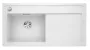 Blanco Zenar XL 6 S egymedencés gránit mosogató csepegtetővel 100x51 cm, balos /  fehér 524001