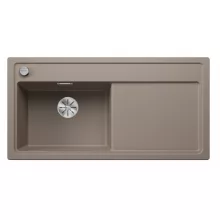   Blanco Zenar XL 6 S egymedencés gránit mosogató csepegtetővel 100x51 cm, balos / tartufo 524007