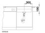 Blanco Zenar XL 6 S-F Dampfgar Plus gránit mosogató 99x50 cm kiegészítőkkel, jobbos / antracit 524082