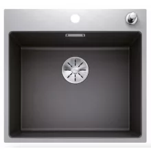   Blanco Subline 550-IF/A Steelframe gránit mosogató lefolyógarnitúrával 54,5x51 cm, antracit 524111