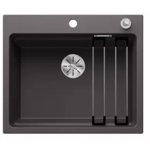   Blanco Etagon 6 egymedencés gránit mosogató kiegészítőkkel 60x51 cm, palaszürke 524530