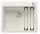 Blanco Etagon 6 egymedencés gránit mosogató kiegészítőkkel 60x51 cm, fehér 524533