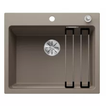   Blanco Etagon 6 egymedencés gránit mosogató kiegészítőkkel 60x51 cm, tartufo 524536