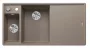 Blanco Axia III 6 S két medencés gránit mosogató 100x51 cm fa vágódeszkával, balos / tartufo 524650