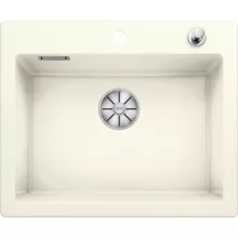   Blanco Palona 6 egymedencés 61,5x51 cm kerámia mosogató két csapfurattal, fényes magnólia 524732