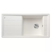   Blanco Faron XL 6 S egymedencés gránit mosogató csepegtetővel 100x50 cm, fehér 524807