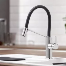   Blanco VIU-S króm HD lávaszürke, kiwi, narancs, citrom mosogató csaptelep 524813
