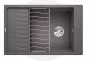 Blanco Elon XL 6 S gránit mosogató csepegtető felülettel 78x50 cm, palaszürke 524845