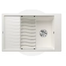   Blanco Elon XL 6 S gránit mosogató csepegtető felülettel 78x50 cm, fehér 524848