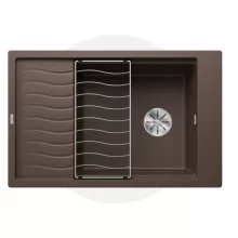   Blanco Elon XL 6 S gránit mosogató csepegtető felülettel 78x50 cm, kávé 524853