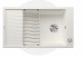 Blanco Elon XL 8 gránit mosogató csepegtetővel 86x50 cm és kiegészítőkkel, fehér 524864