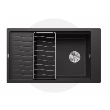   Blanco Elon XL 8 S gránit mosogató csepegtető felülettel 86x50 cm lefolyógarnitúrával, antracit 524870