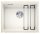 Blanco Etagon 500-U egymedencés kerámia mosogató csepegtető sínekkel, fényes fehér 525149