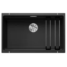   Blanco Etagon 700-U egymedencés gránit mosogató 73x46 cm kiegészítőkkel, antracit 525167