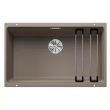   Blanco Etagon 700-U egymedencés gránit mosogató 73x46 cm kiegészítőkkel, tartufo 525174