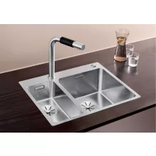   Blanco Andano 340/180-IF/A rozsdamentes acél mosogató jobboldali főmedencével 525247