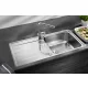 Blanco Classimo XL 6 S-IF mosogató 100x50 cm csepegtető felülettel, rozsdamentes acél hatású 525327