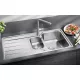 Blanco Classimo 6S-IF két medencés 100x50 cm mosogató csepegtető felülettel, rozsdamentes acél hatású 525328