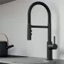 Blanco CATRIS-S Flexo fekete konyhai csaptelep flexibilis zuhanycsővel 525793