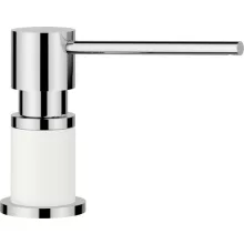   Blanco LATO Silgránit mosogatószer adagoló, fehér / króm 525814