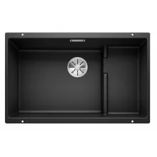   Blanco Subline 700-U Level munkalap alá építhető gránit mosogató 73x46 cm, fekete 526003