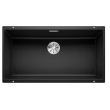   Blanco Subline 800-U egymedencés gránit mosogató 83x46 cm, fekete 526005